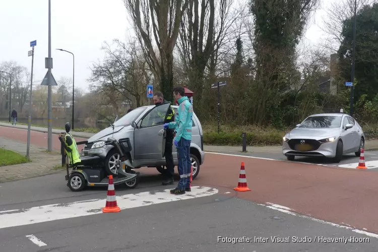 Scootmobiel aangereden in Schagen