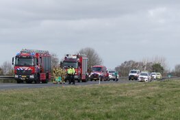N9 afgesloten na frontale botsing