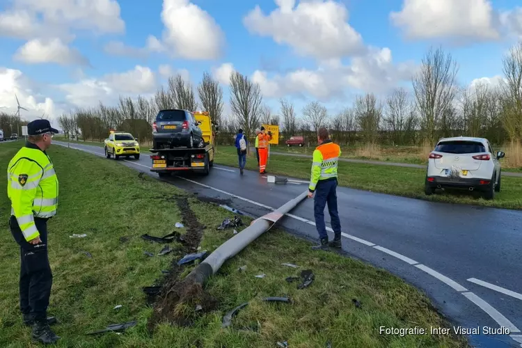 Botsing bij Callantsoog door voorrangsfout