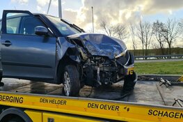 Botsing bij Callantsoog door voorrangsfout