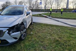 Botsing bij Callantsoog door voorrangsfout