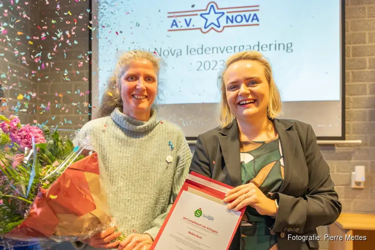 Schager Compliment voor Nelina Bruin