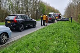 Twee gewonden bij frontale botsing in Dirkshorn