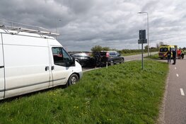 Veel schade bij ongeluk in `t Zand