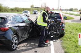 Veel schade bij ongeluk in `t Zand