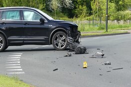 Veel schade bij ongeval in Schagen