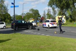 Veel schade bij ongeval in Schagen