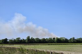 Duinbrand in Sint Maartensvlotbrug