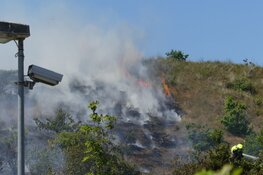 Duinbrand in Sint Maartensvlotbrug