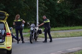 Motorrijder lichtgewond bij ongeluk in Zijdewind