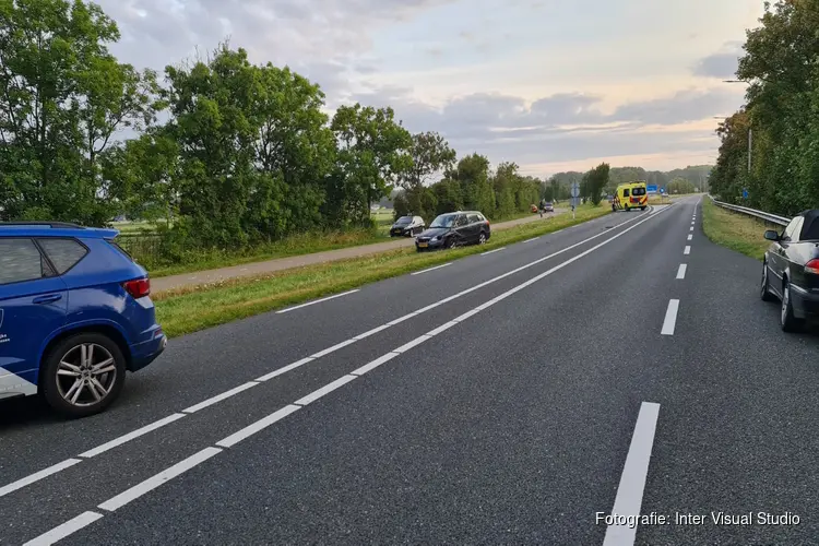 N9 richting Den Helder afgesloten na ongeval, twee gewonden
