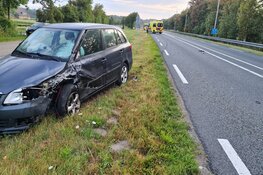 N9 richting Den Helder afgesloten na ongeval, twee gewonden