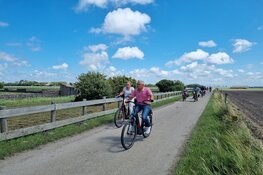 Doortraproute Tuitjenhorn verreden tijdens zonnige Fiets- en Ontdekdag