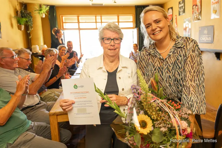 Schager Compliment voor Ans van der Linden