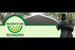 Het optreden in de Muziektuin van komende zondag 30 juni afgelast