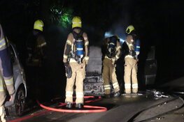 Auto in brand in Schagerbrug