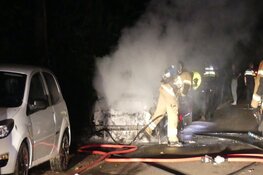 Auto in brand in Schagerbrug