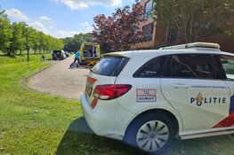 Bromfietser ten val in Schagen