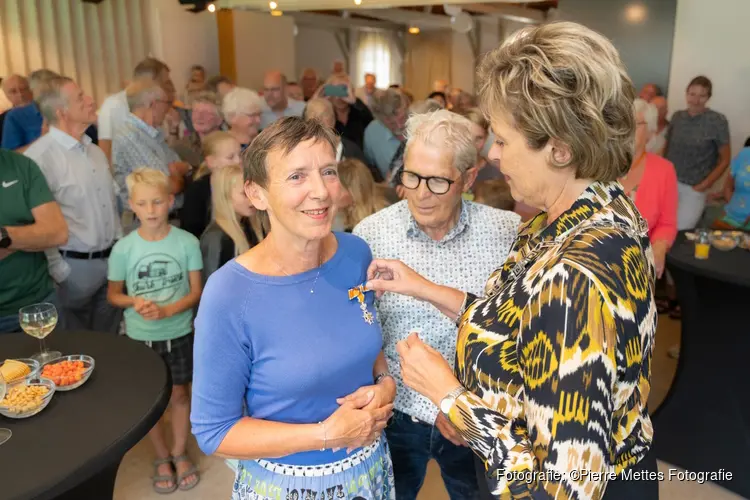 Koninklijke Onderscheiding voor mevrouw Pim Ligthart-Rentenaar