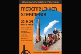 Medemblikker Steamfair, stoommodellen in de spotlights