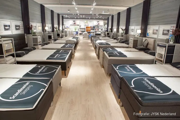 JYSK opent volledig vernieuwde winkel in Schagen