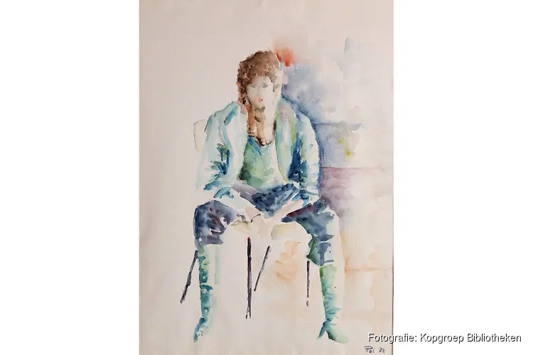 Expositie kunstenaar Pim van der Pol in Bibliotheek Schagen