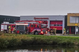 Flinke brand bij brandweer Hollands Kroon in Winkel
