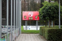 Alkmaarsche Boys in slotfase langs koploper Con Zelo