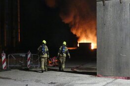 Bouwkeet in brand in Schagen
