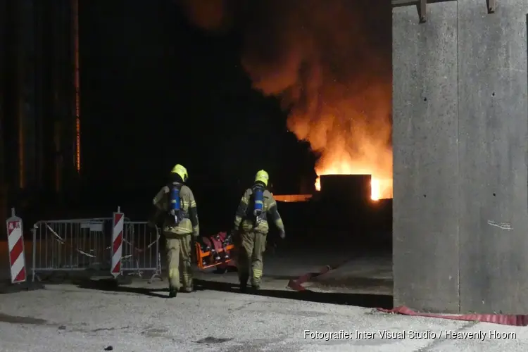 Bouwkeet in brand in Schagen