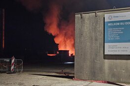 Bouwkeet in brand in Schagen
