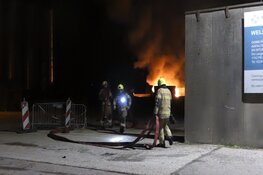 Bouwkeet in brand in Schagen