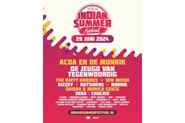 Acda en de Munnik, De Jeugd van Tegenwoordig en meer naar Indian Summer Festival 2024
