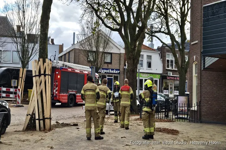 Gaslekkage in centrum Schagen