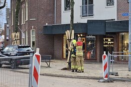 Gaslekkage in centrum Schagen
