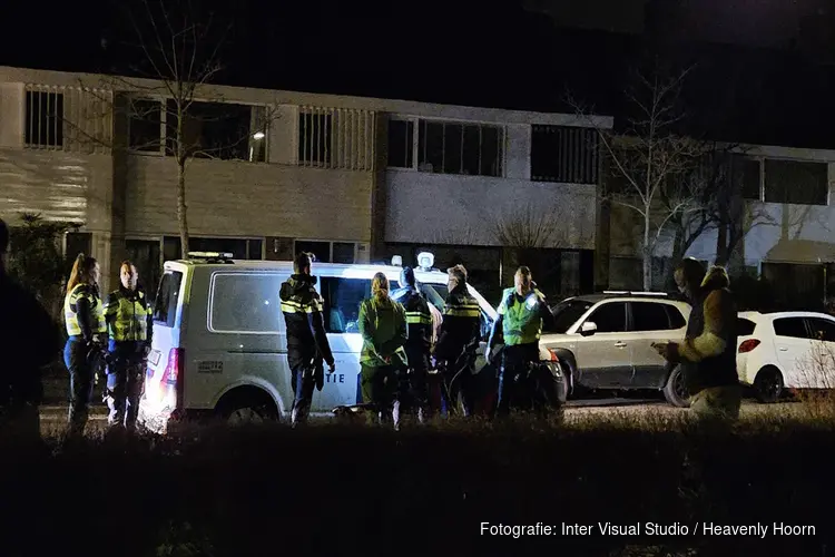 Brand in woning, man vastgehouden door politie