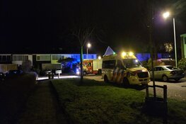 Brand in woning, man vastgehouden door politie