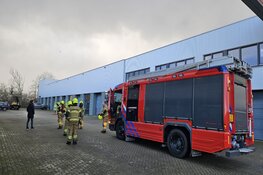 'Vreemde geur' in bedrijfspand Schagen