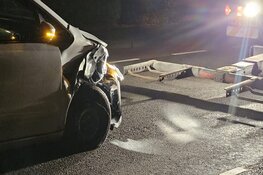 Persoon meegenomen door politie na aanrijding in Schagen