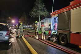 Flinke brand bij bedrijf in Schagen