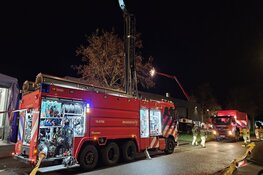 Flinke brand bij bedrijf in Schagen