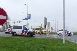 Auto te water in Schagerbrug