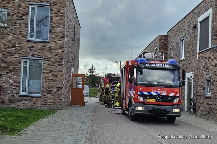 Brand bij de Prinsenstichting in Schagen
