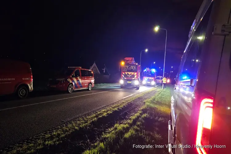 Brand in schuur Kolhorn snel onder controle