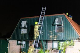 Brand op recreatiepark in Nieuwe Niedorp