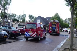 Brandmelding bij supermarkt in 't Zand