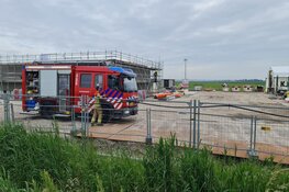 Brand op bouwplaats Sint Maartensbrug