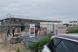 Brand op bouwplaats Sint Maartensbrug