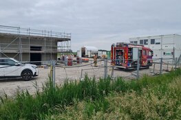 Brand op bouwplaats Sint Maartensbrug