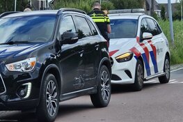 Scooter tegen auto gereden in Schagerbrug